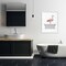Stupell Industries Traditional Flamingo in Bath Framed Giclee Wall Art Design by Annalisa Latella